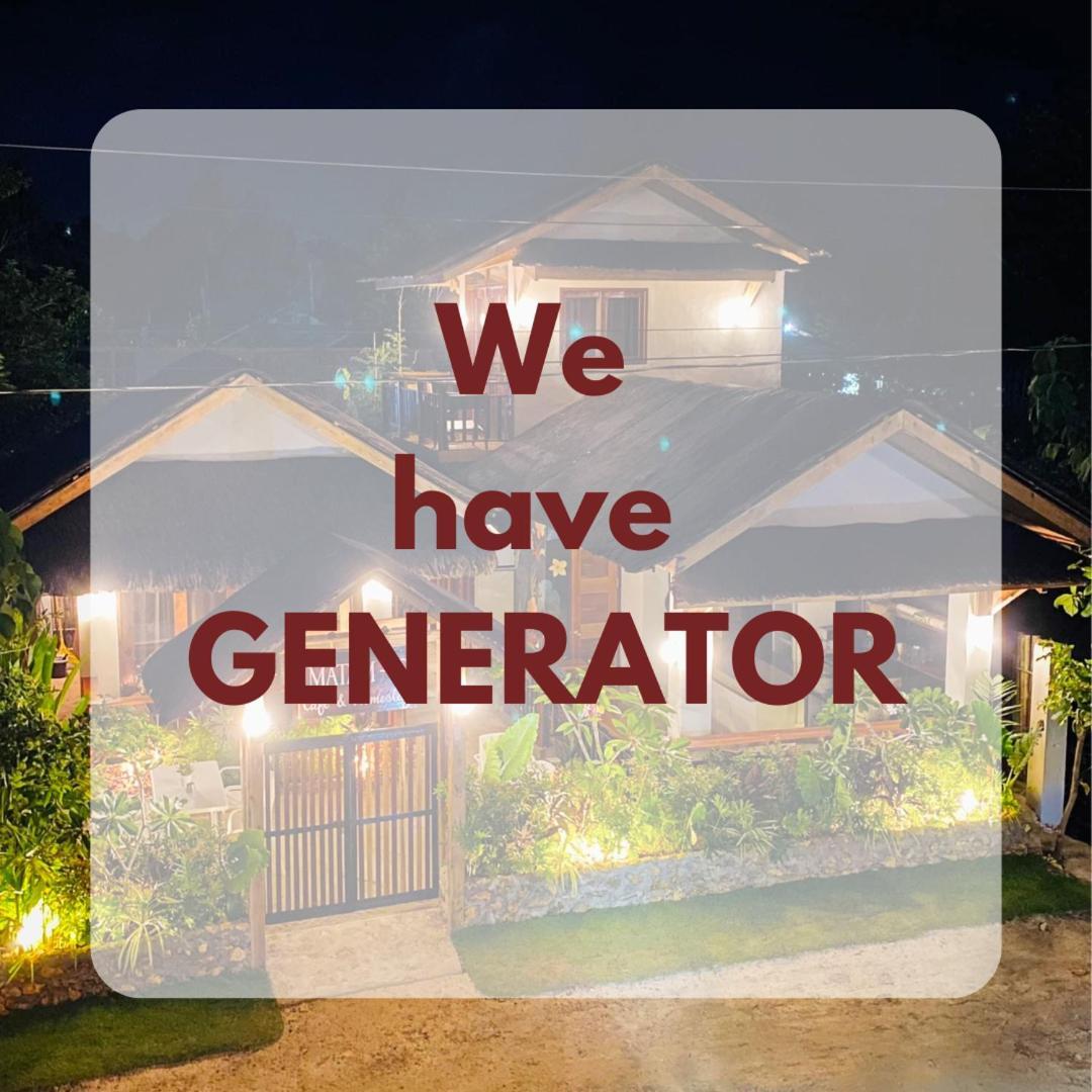 Matam-Is Cafe & Homestay General Luna  Exterior photo